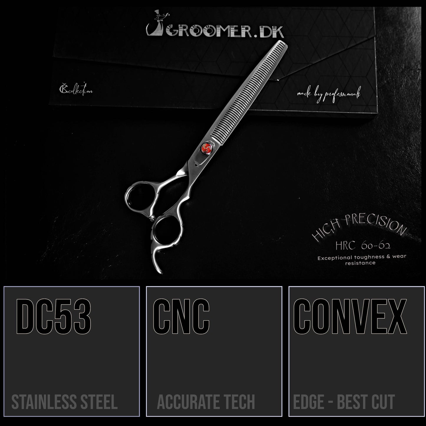 Scissors Set - SILVER SHARK professional SET 8"