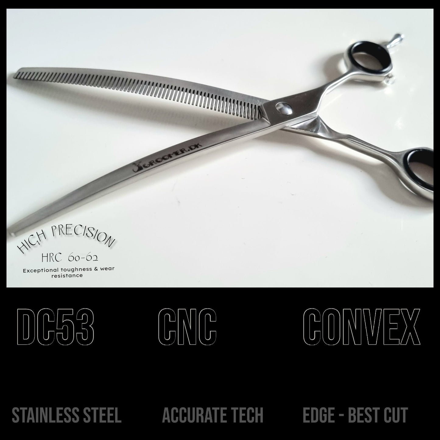 Foarfece CURVED THINNERS professional 7.5"