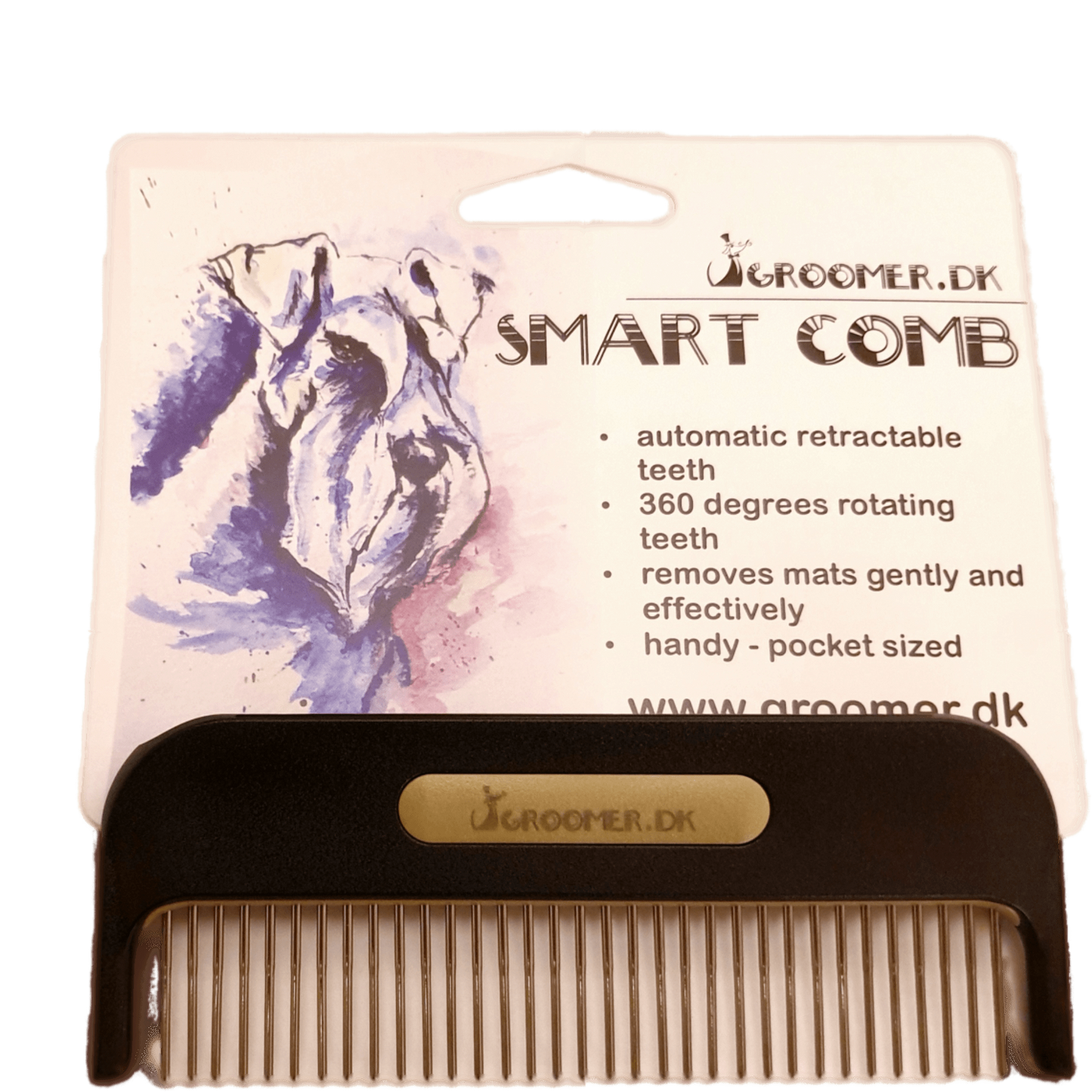 Smart Comb - Comb with retractable teeth